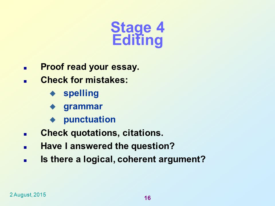 Proofreading Tool